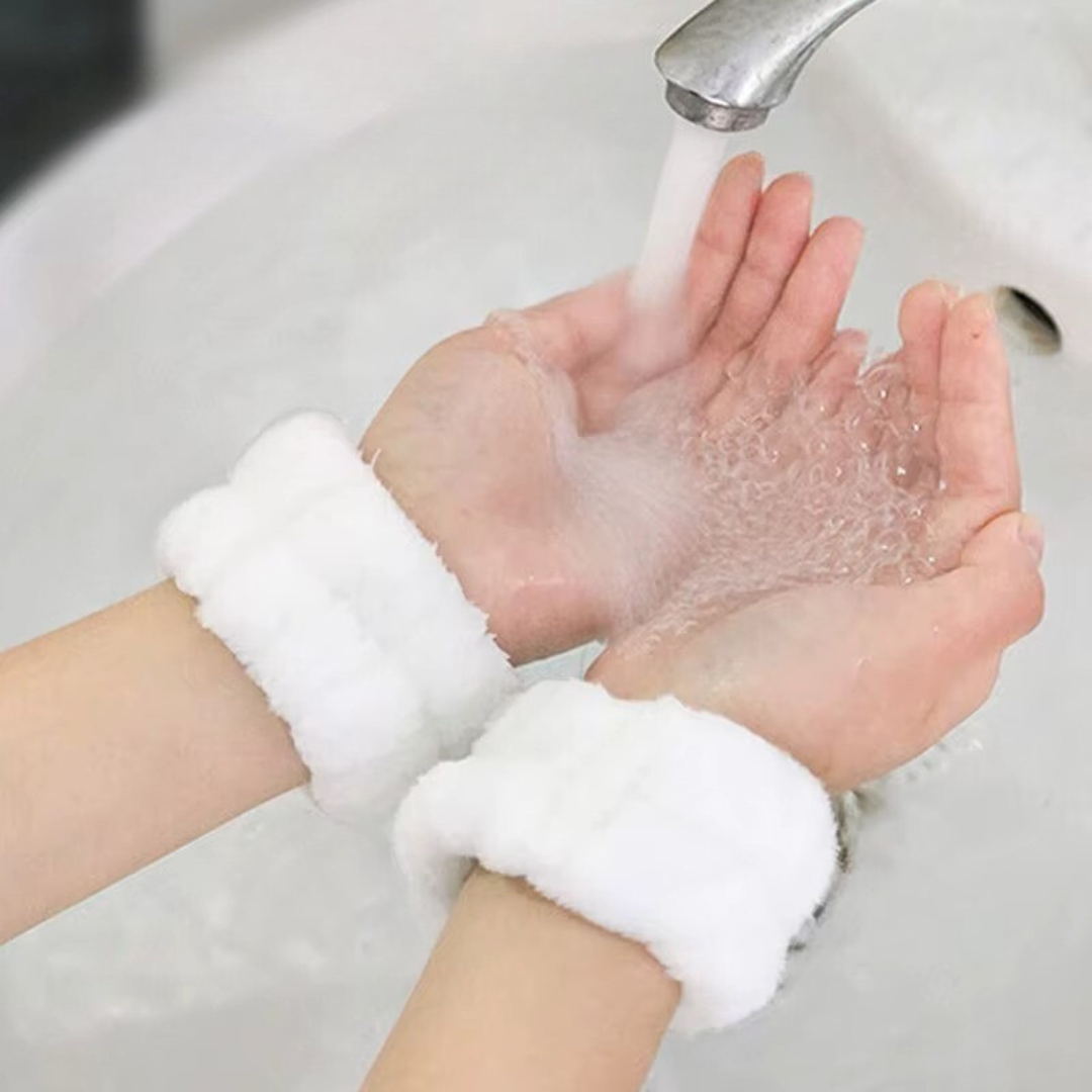 Waterabsorberende polsbandjes (2 stuks)