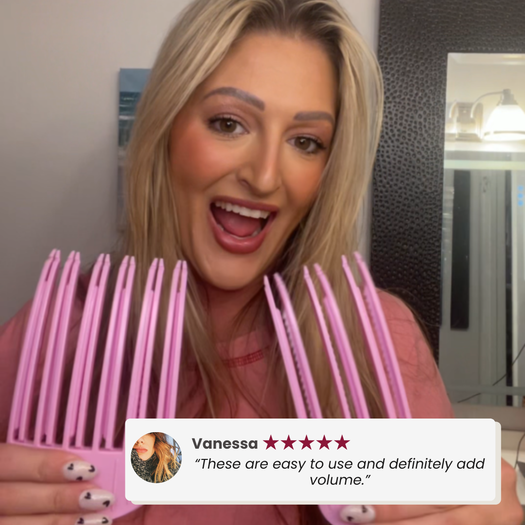 Volumegevende haarliftclips (2-pack)