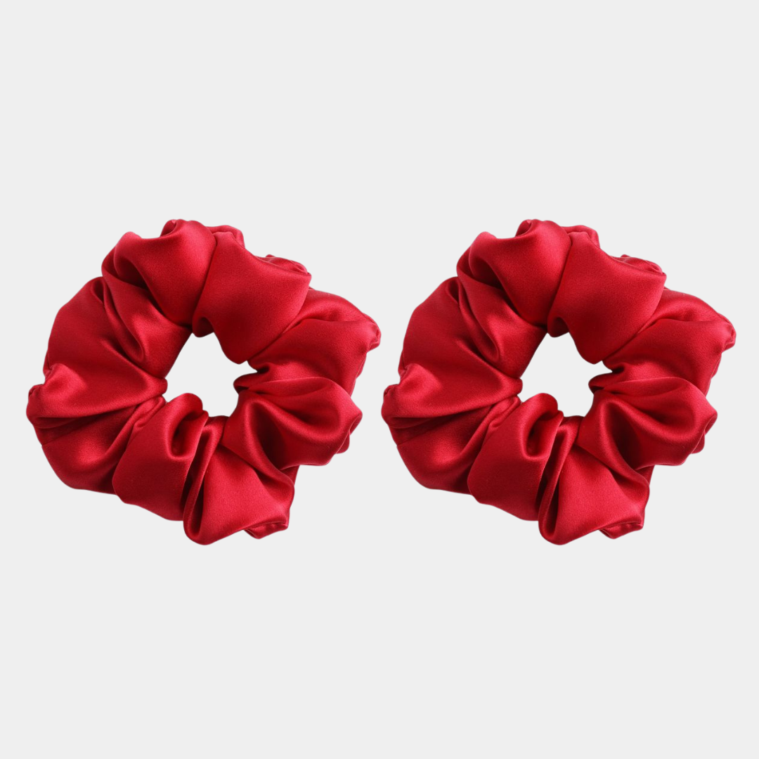 Silk Scrunchie - 2 pack