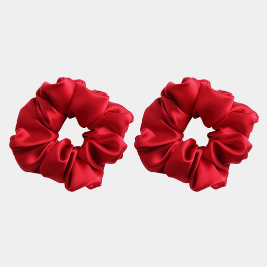 Silk Scrunchie - 2 pack