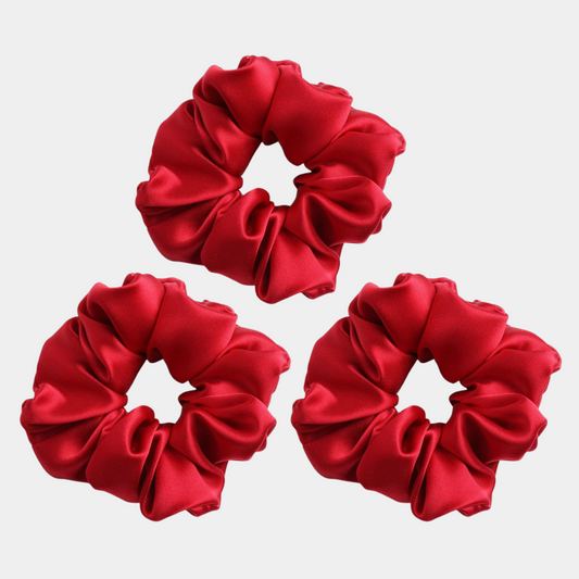 Silk Scrunchie - 3 pack