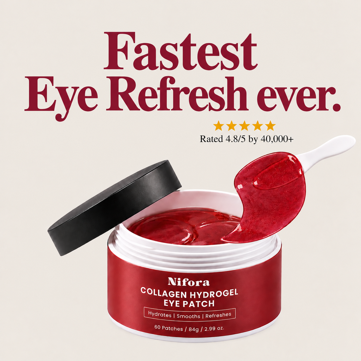 Collagen Hydrogel Eye Patch